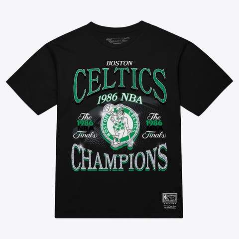 Men's Mitchell & Ness Black Boston Celtics Champions Era T-Shirt