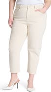 ELOQUII The Naomi Comfort Stretch Straight Crop Jean