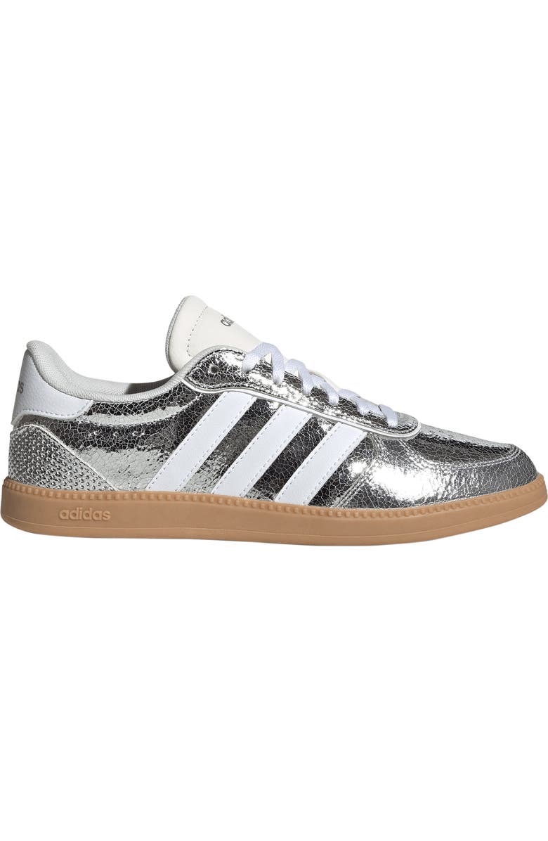 adidas Breaknet Sleek Sneaker, Alternate, color, Silver/ White/ Gum
