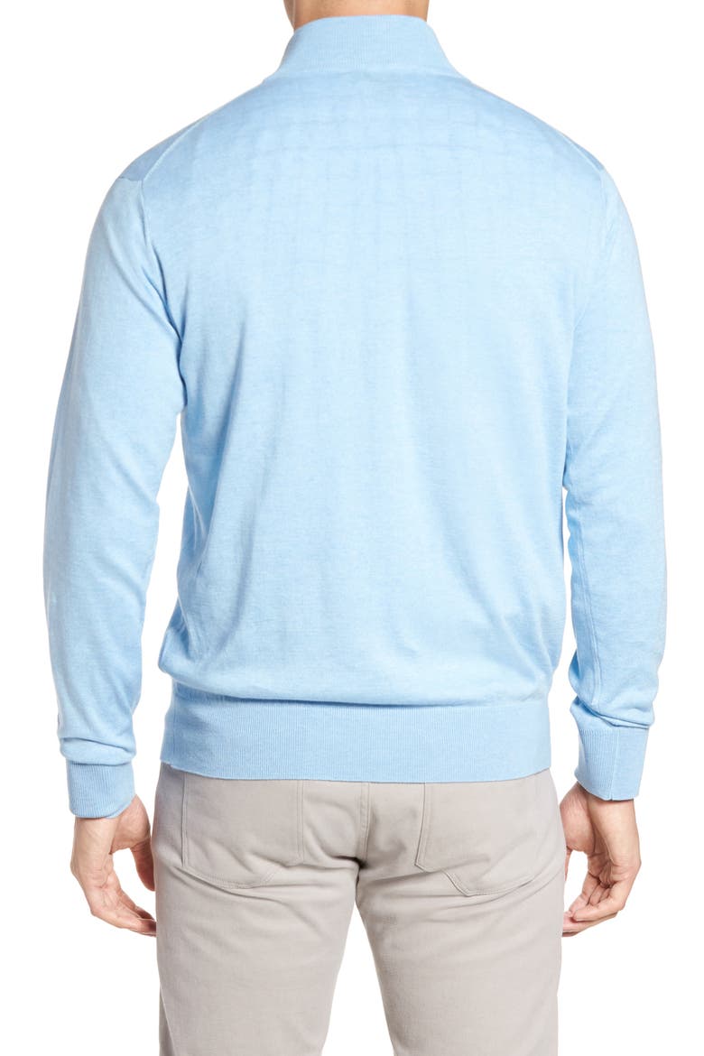 Crown Soft Quarter-Zip Pullover, Alternate, color, TAR HEEL BLUE