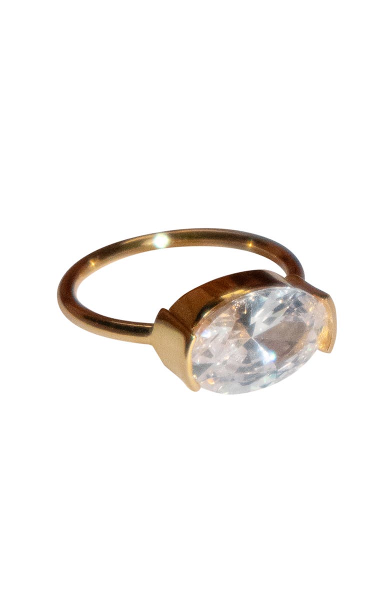 seree Ersa Cushion zircon ring, Main, color, 
