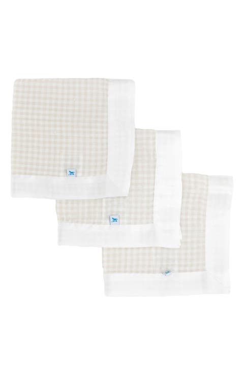 3-Pack Print Cotton Muslin Blankets (Baby)