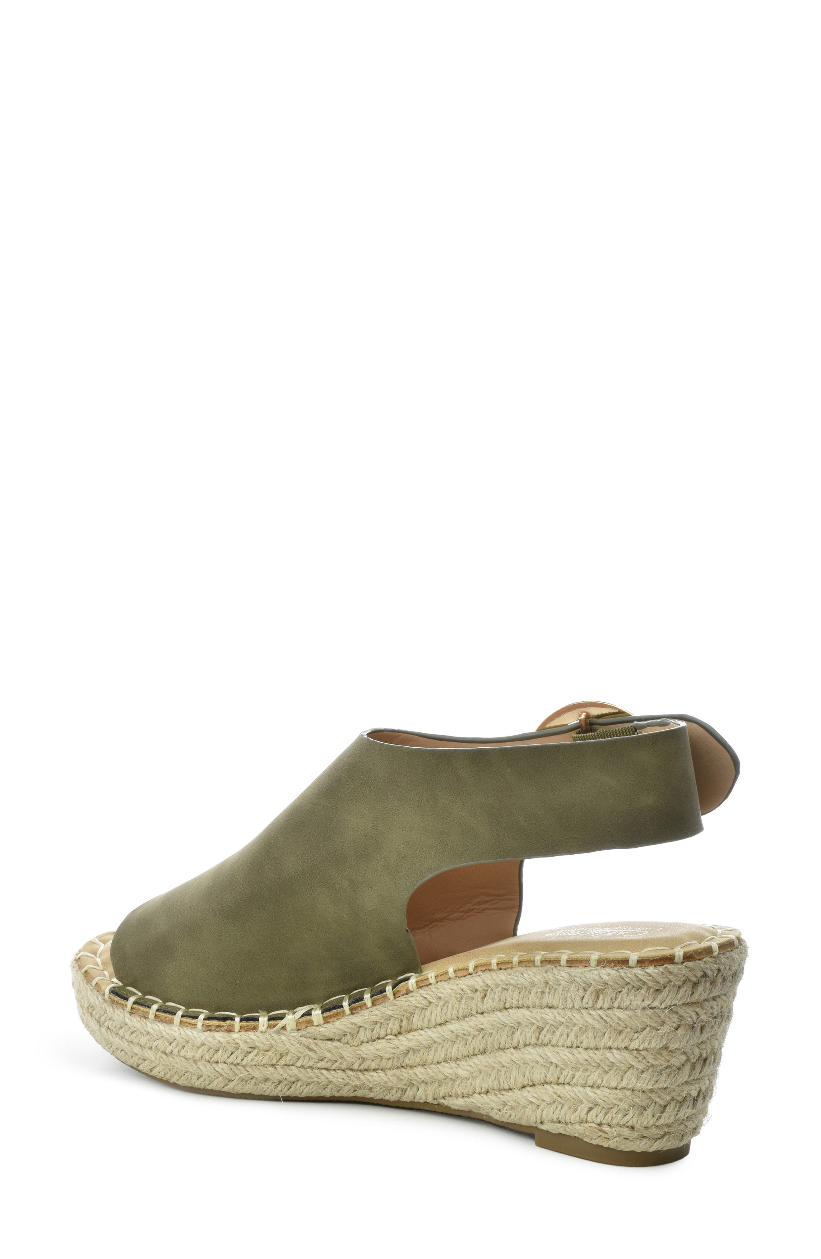 Catherine Catherine Malandrino Cirkly Espadrille Wedge Sandal, Alternate, color, 