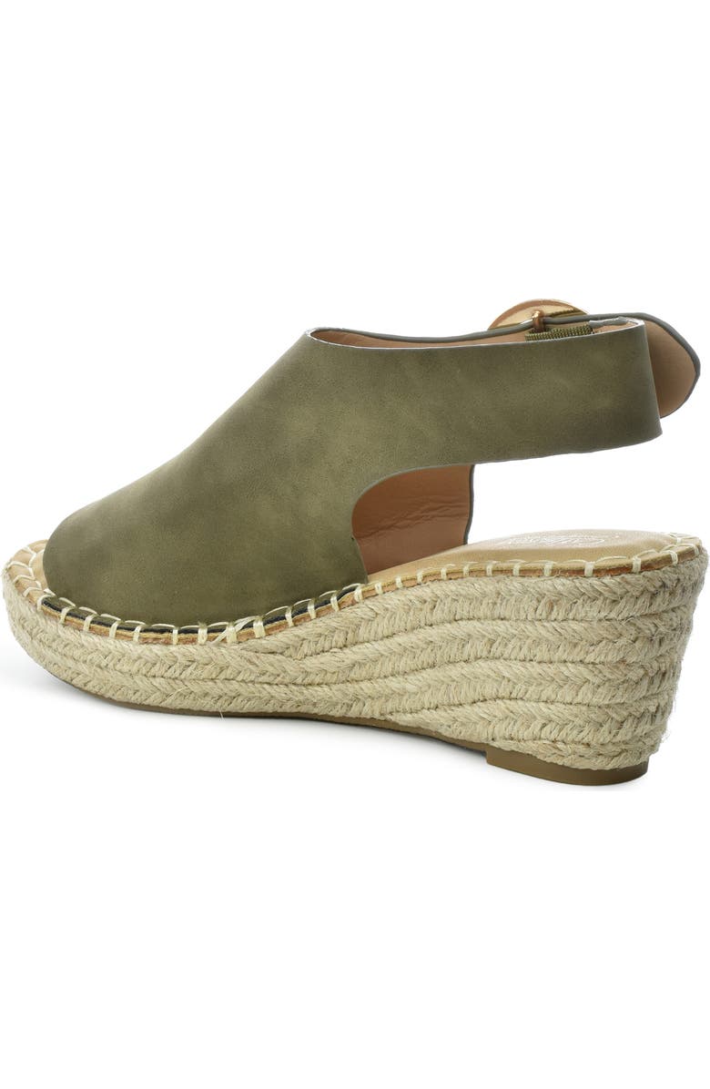 Catherine Catherine Malandrino Cirkly Espadrille Wedge Sandal, Alternate, color,