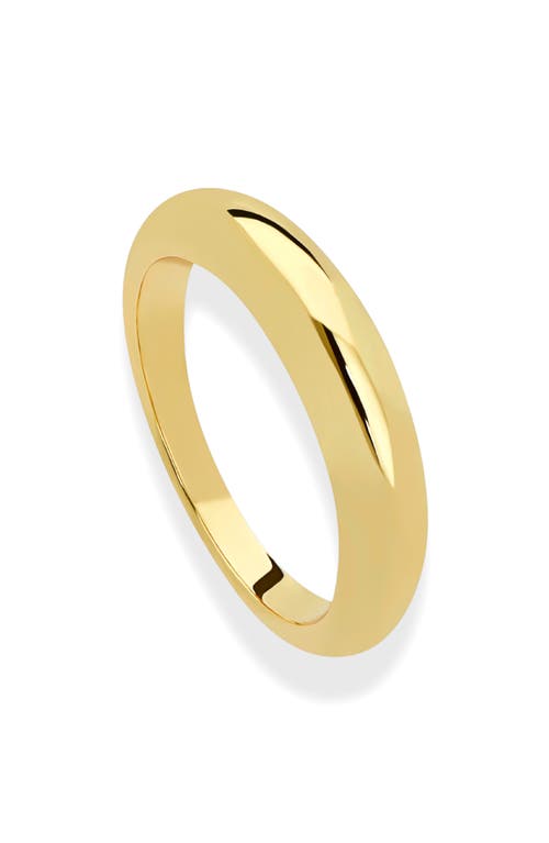 Mod & Jo Mod And Jo Riley Mini Dome Ring In Gold