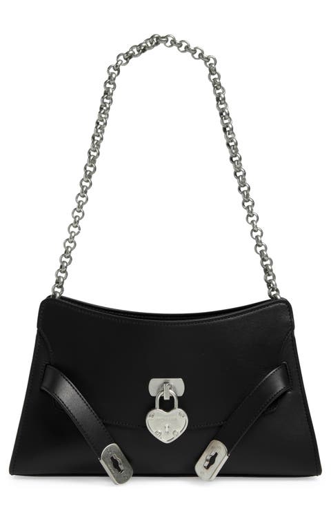 Mini Locke Leather Shoulder Bag
