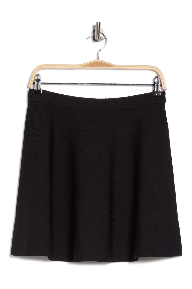 Flare Skirt, Alternate, color, RICH BLACK