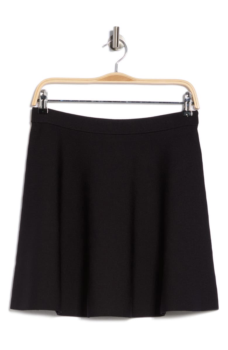 Ted Baker Flare Skirt, Alternate, color, Rich Black