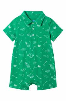 Andy & Evan Waffle Romper