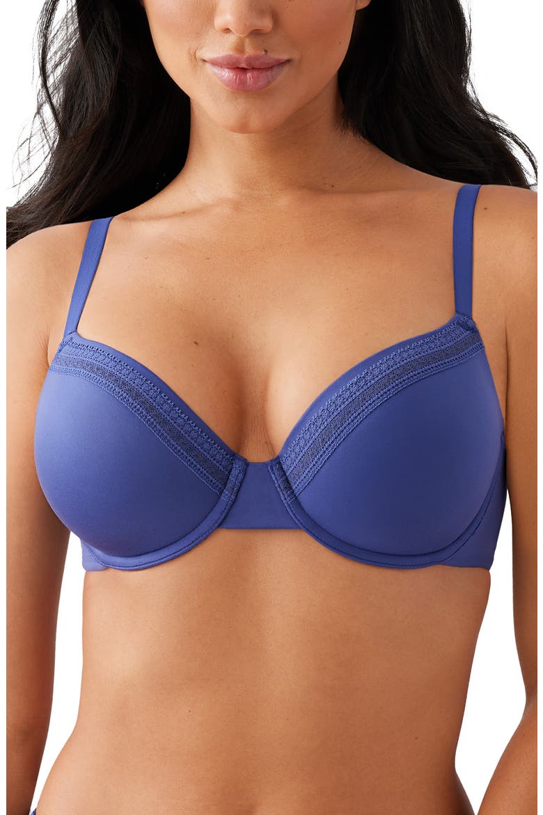 Perfect Primer Underwire T-Shirt Bra, Main, color, SKIPPER BLUE