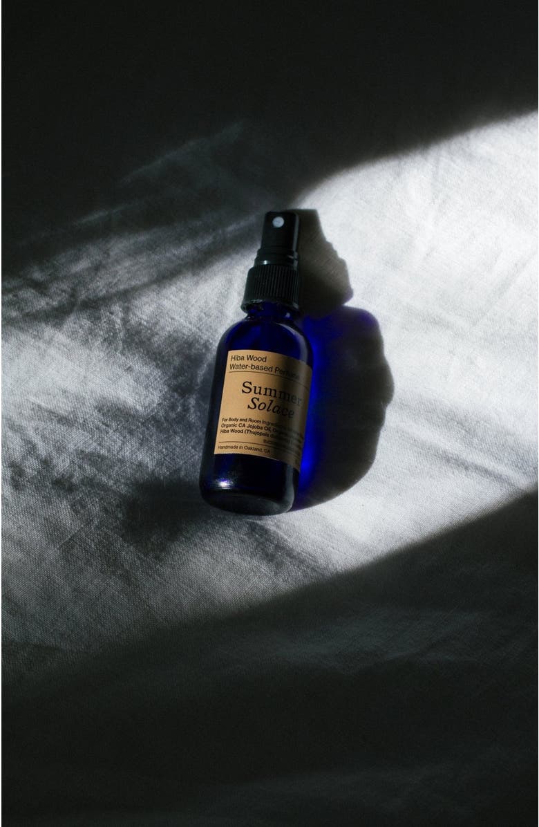 Summer Solace Tallow Hiba Wood Water-Based Perfume Mist, Alternate, color, Dark Blue