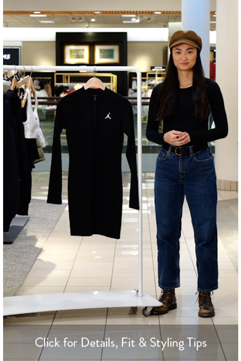 Long Sleeve Knit Minidress video