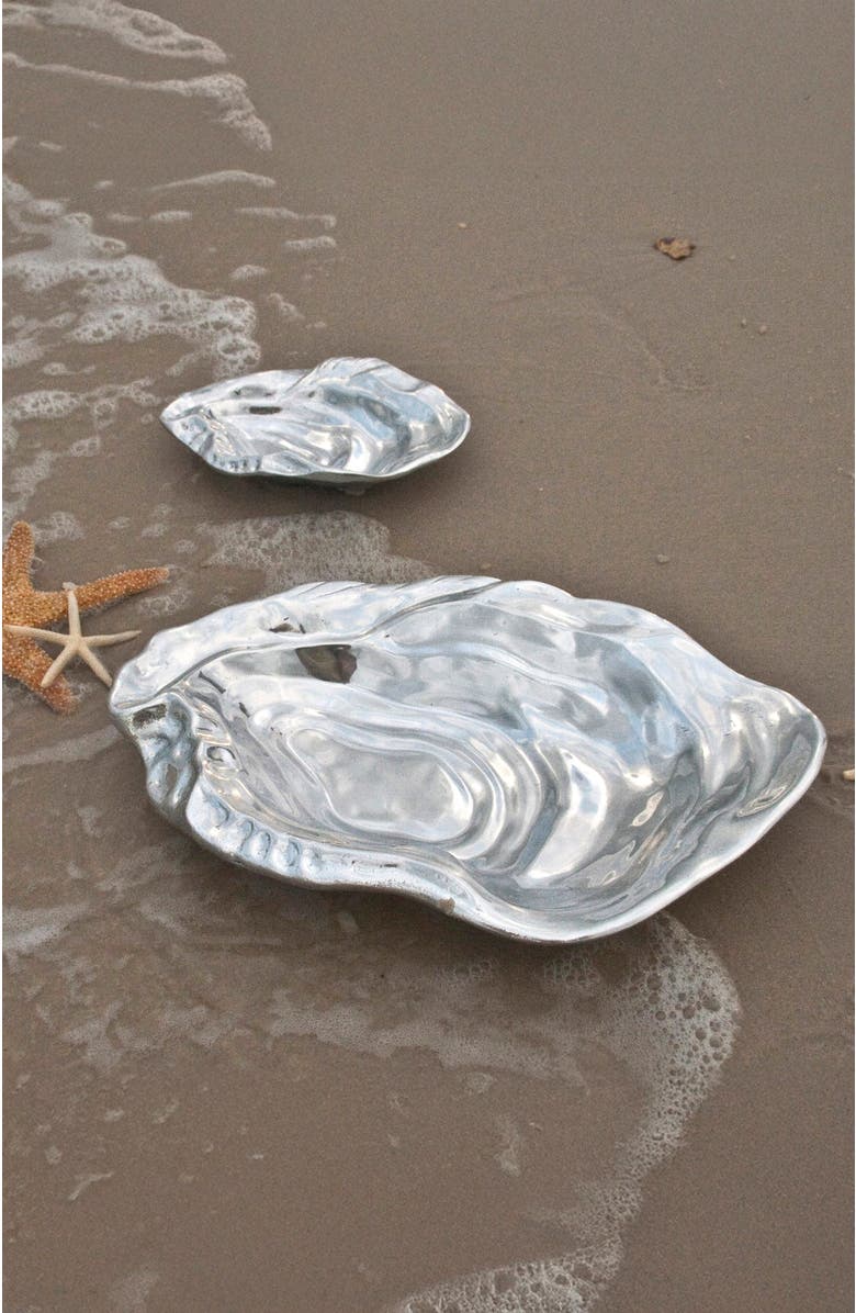 BEATRIZ BALL Collection Ocean Oyster Medium Bowl, Alternate, color, Silver