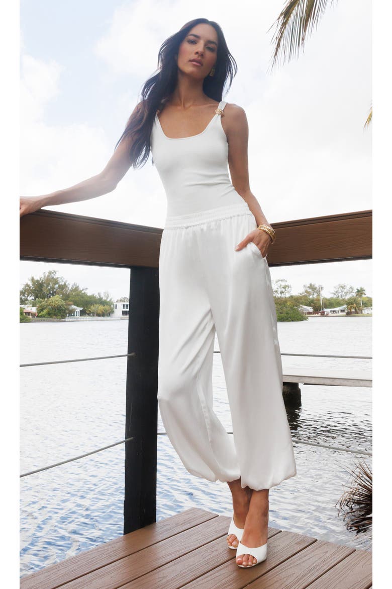 Hara Rib Top, Alternate, color, White