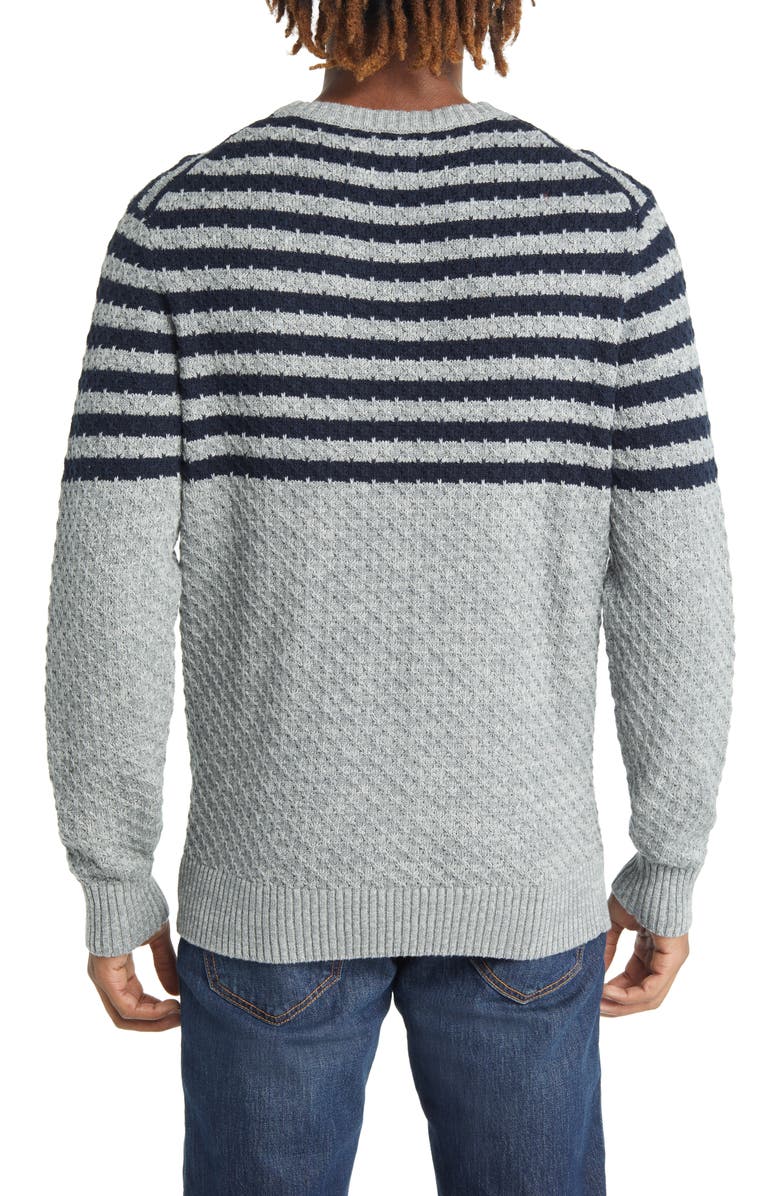 The Normal Brand Cotton Piqué Sweater, Alternate, color, 