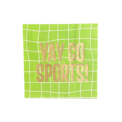 Sports Themed Cocktail Napkins