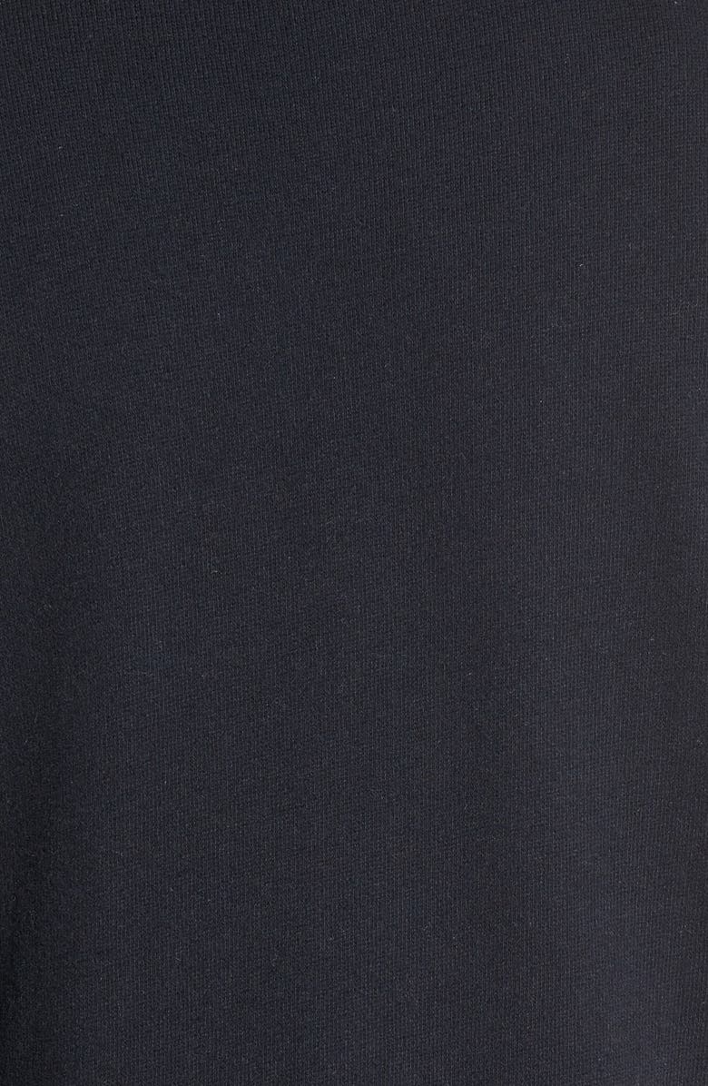 Caslon<sup>®</sup> Asymmetrical Drape Collar Terry Jacket, Alternate, color,