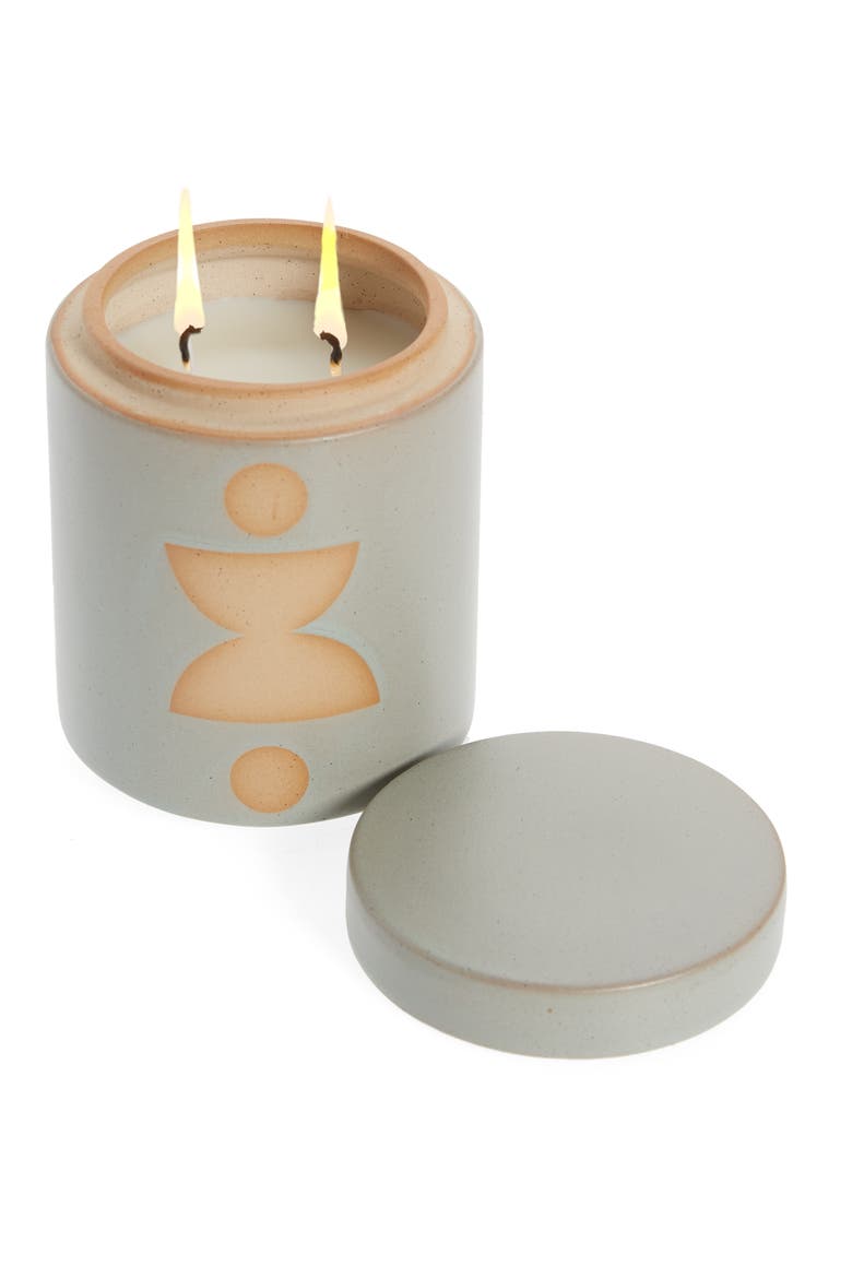 Form Glazed Ceramic Scented Candle, Main, color, OCEAN ROSE AND BAY