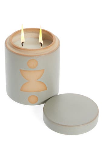 Paddywax Form Glazed Ceramic Scented Candle