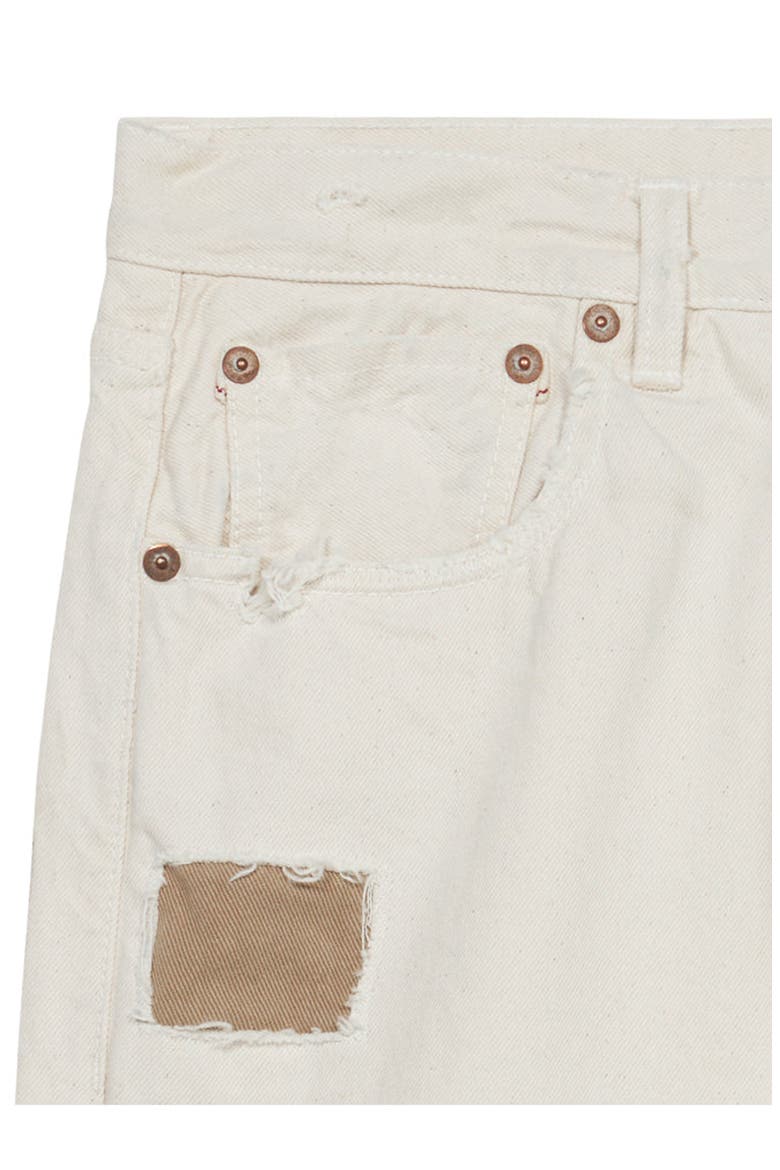 965 John Japan Selvedge 5-Pocket Regular Fit Ecrù Denim, Alternate, color, BEIGE