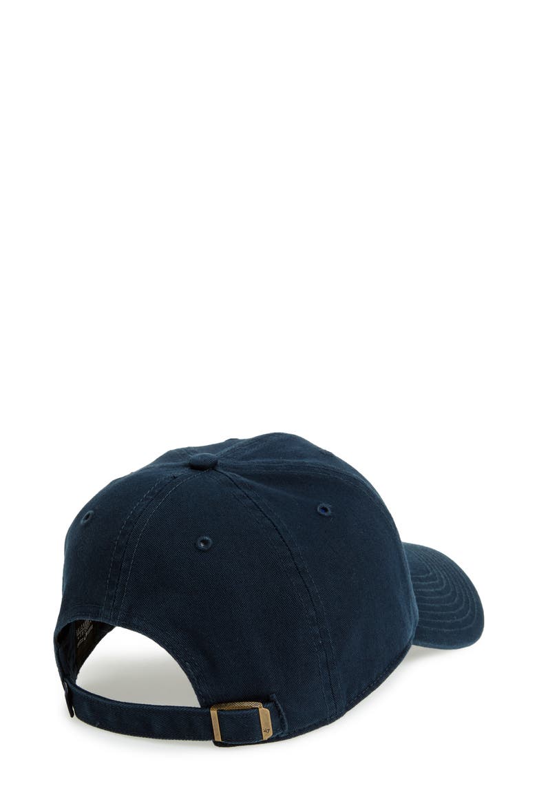 Men's '47 Navy New York Yankees Home Clean Up Adjustable Hat, Alternate, color, NAVY