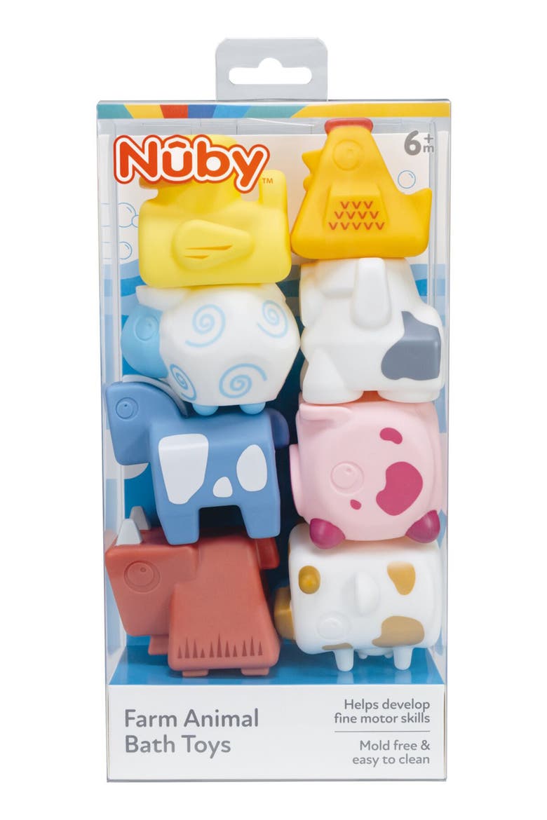Farm Animal 8-Pack Block Set, Alternate, color, NONE