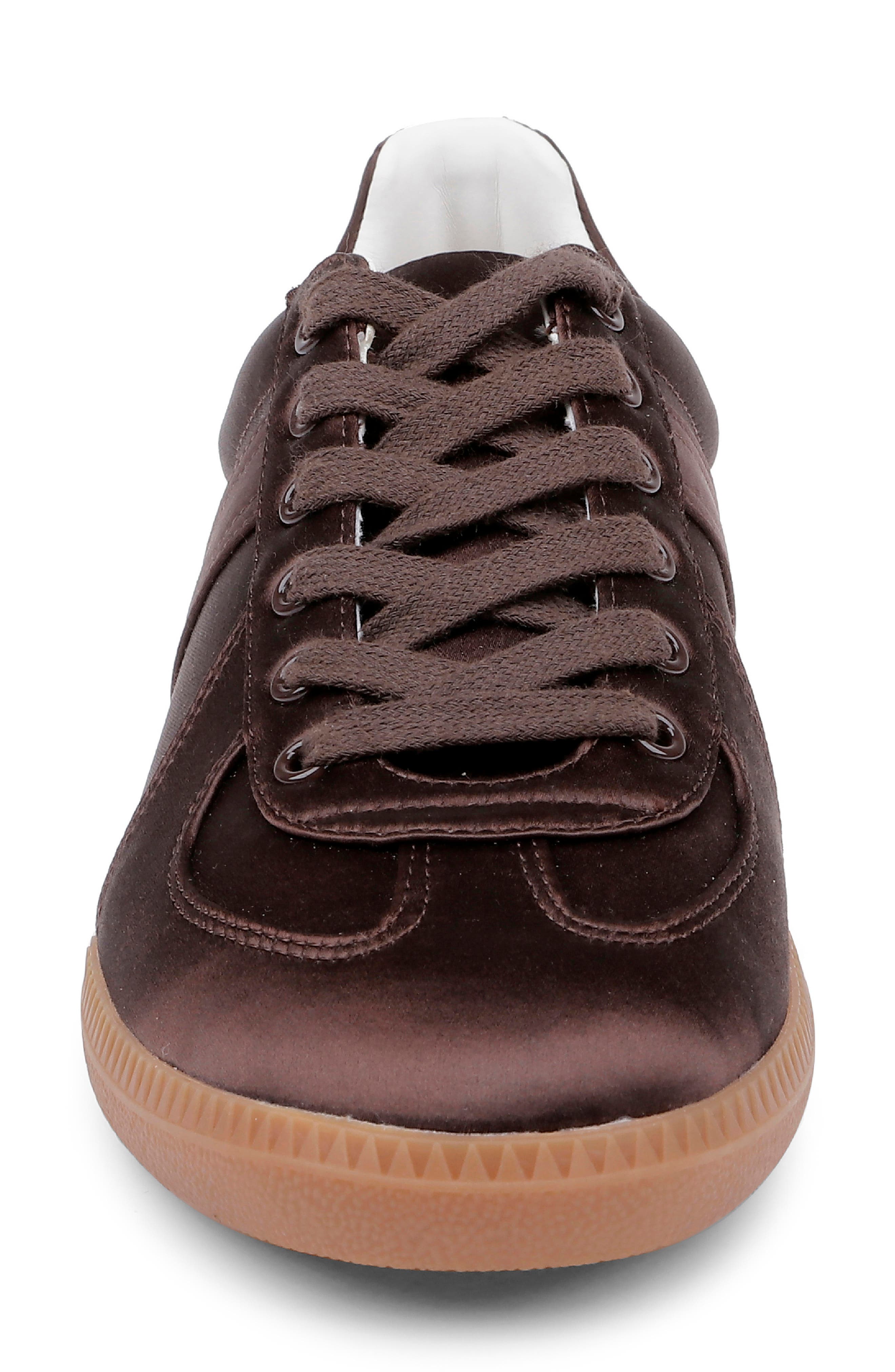 Jewel Badgley Mischka Imara Sneaker, Alternate, color, Dark Brown
