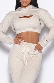 Bombshell Sportswear Sweat Bolero Hoodie