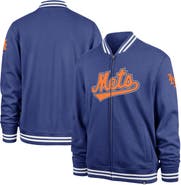 '47 Men's '47 Royal New York Mets Wax Pack Pro Camden Full-Zip Track Jacket
