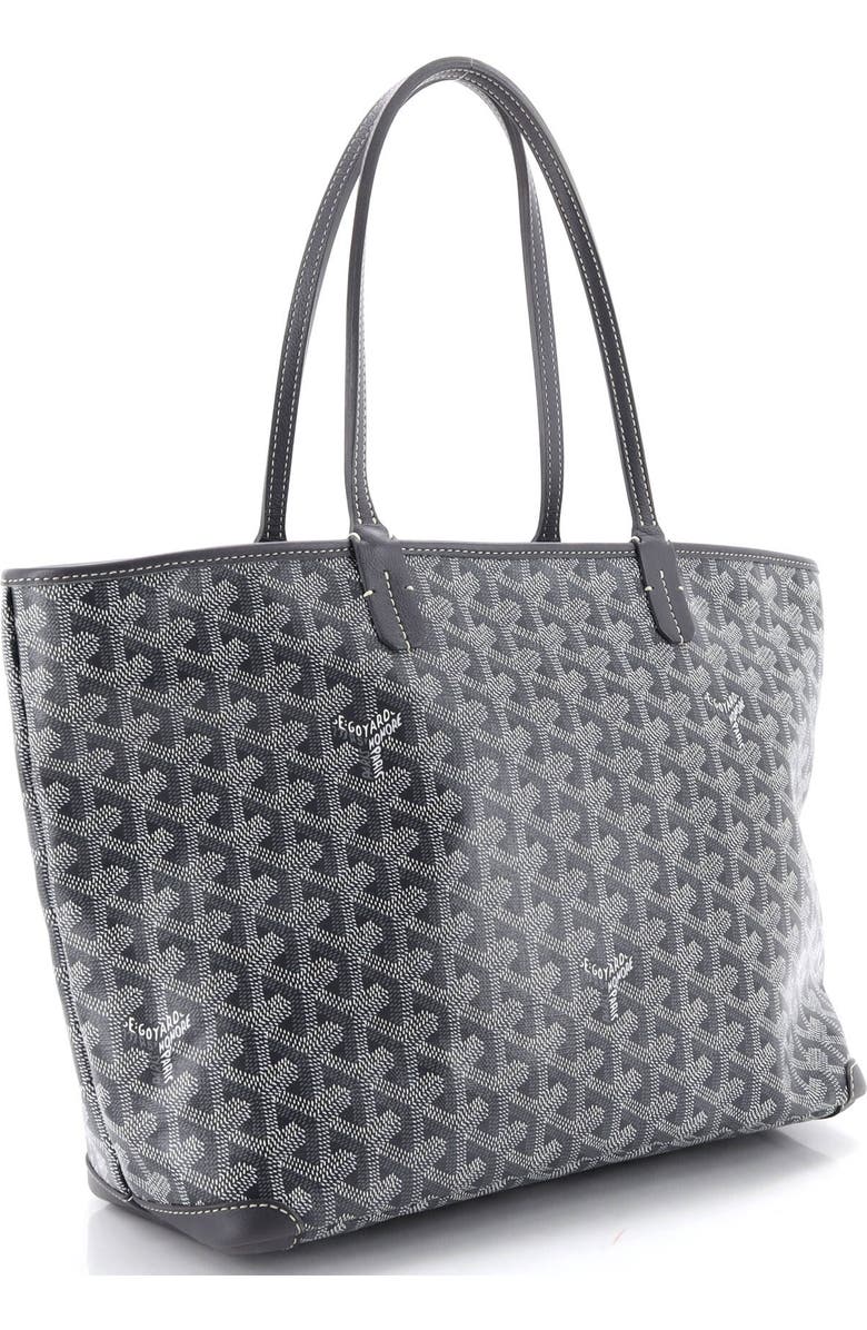 Pre-Owned Goyard Artois Tote Coated Canvas PM, Alternate, color, Gray