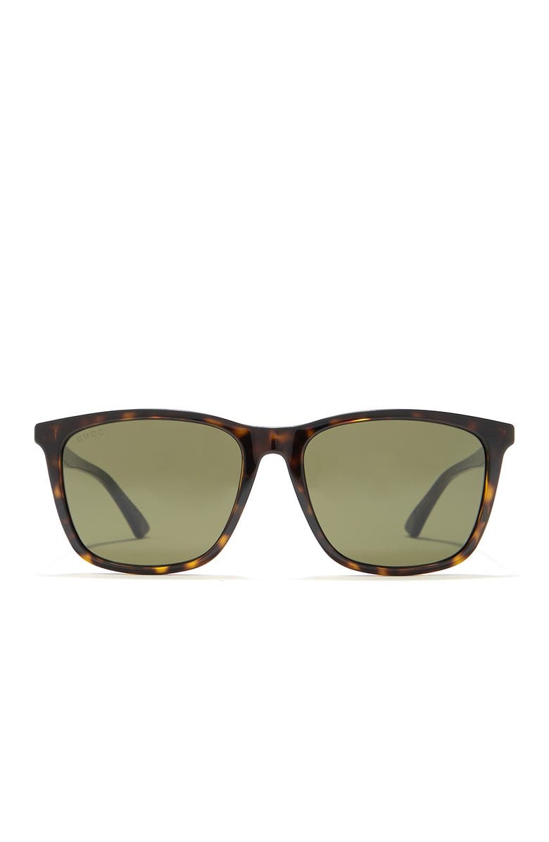 Gucci 58mm Square Sunglasses, Main, color,