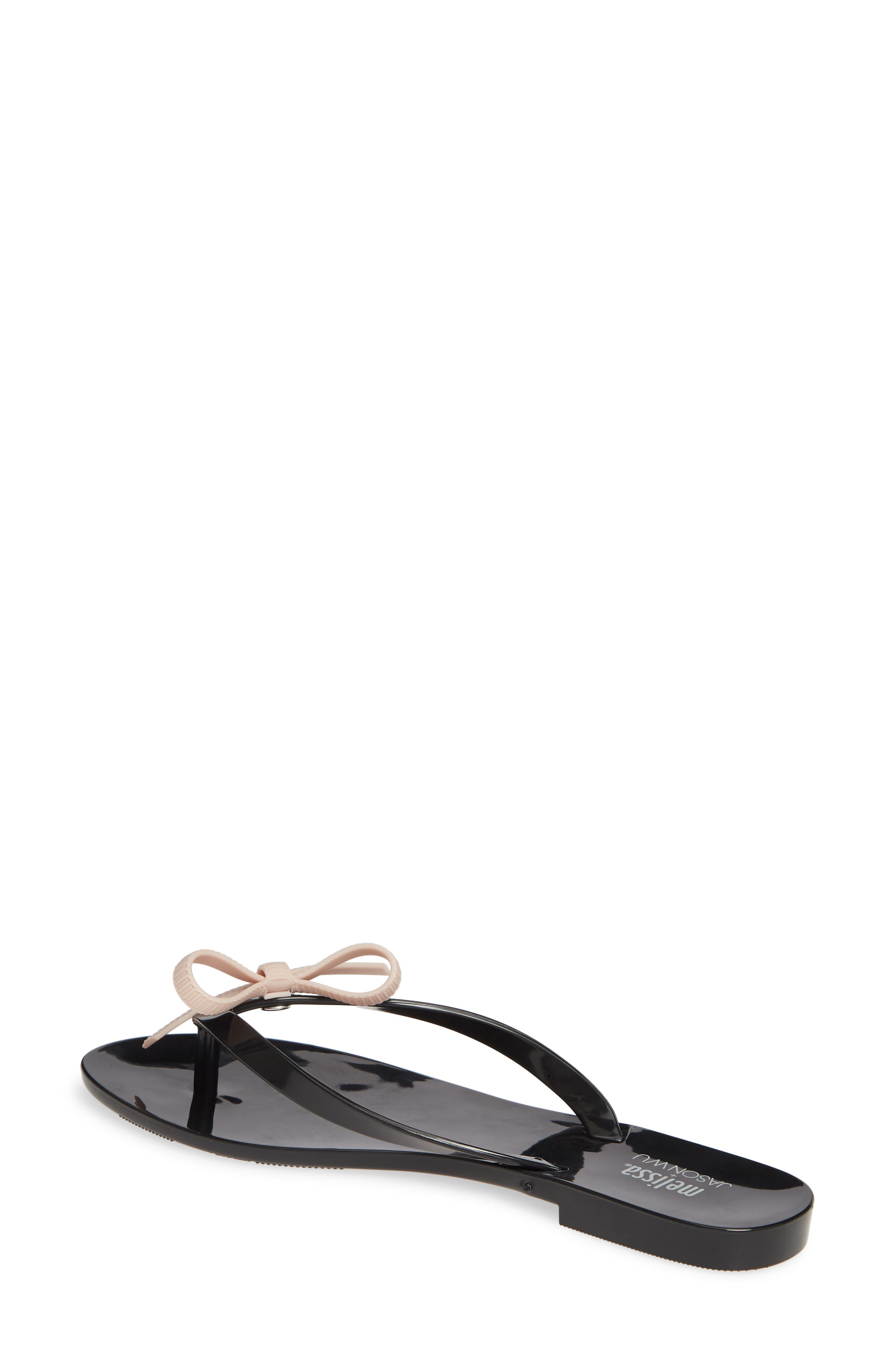 Melissa Harmonic Bow Jelly Flip Flop, Alternate, color, 