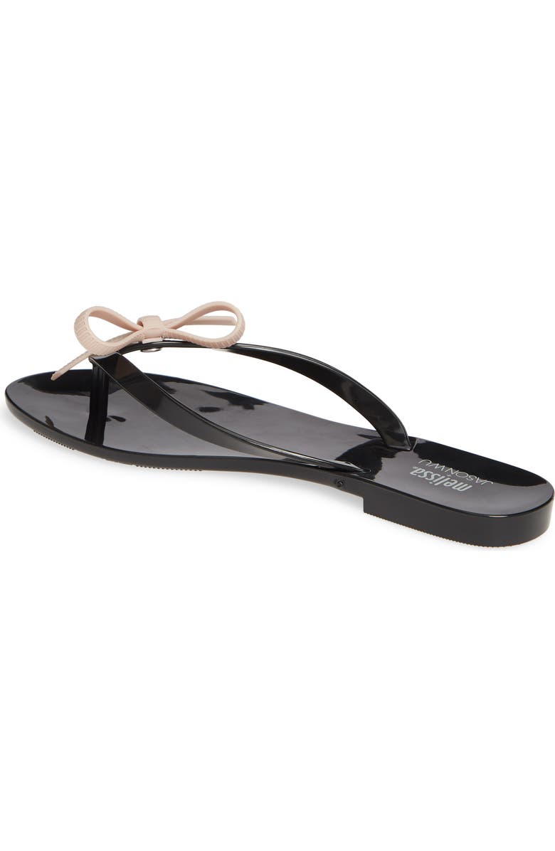 Melissa Harmonic Bow Jelly Flip Flop, Alternate, color,