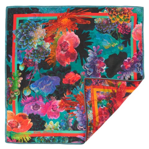 Daisy | 28" Mulberry Silk Furoshiki Gift Wrap by Adam Klassen