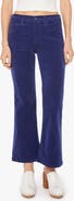 MOTHER The Bookie Flood Bootcut Corduroy Jeans