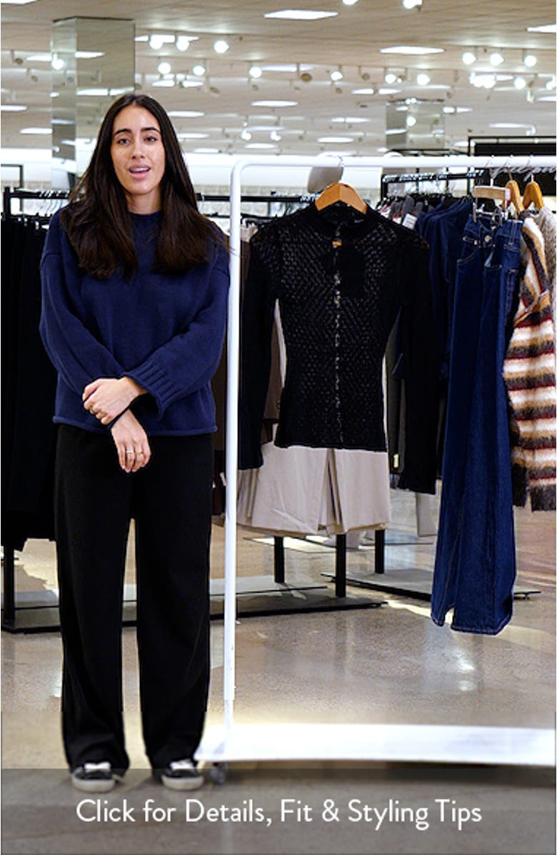 x Kaia Gerber Openwork Cardigan, sales video thumbnail