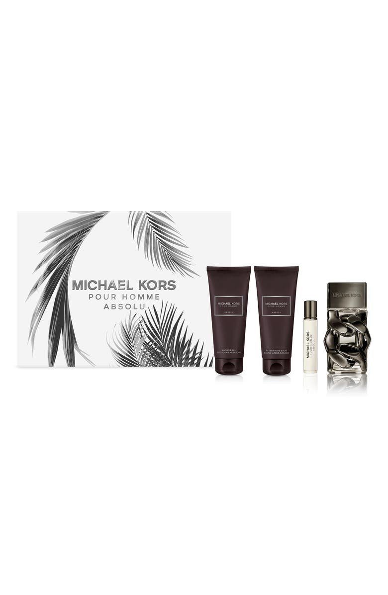 Michael Kors Pour Homme Absolu Eau de Parfum 4-Piece Gift Set $222 Value, Main, color,