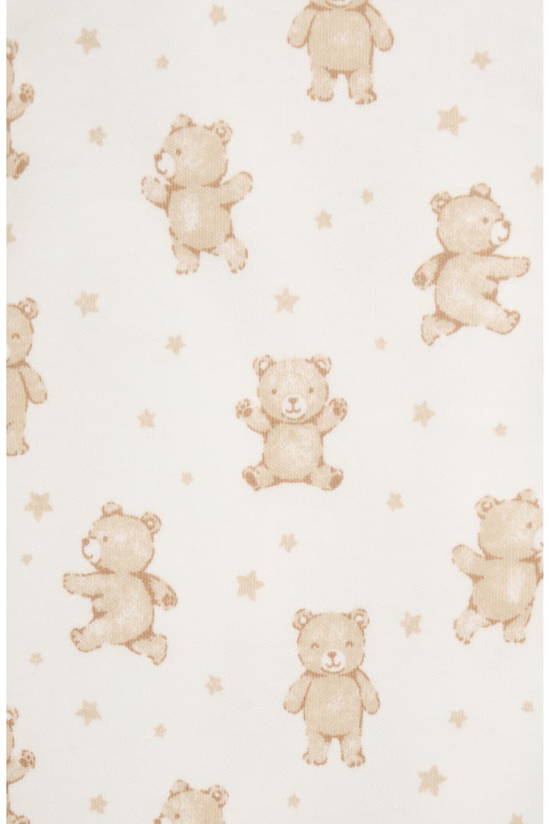 Kids' Bears 2-Pack Cotton Footies, Alternate, color, WHITE MULTI