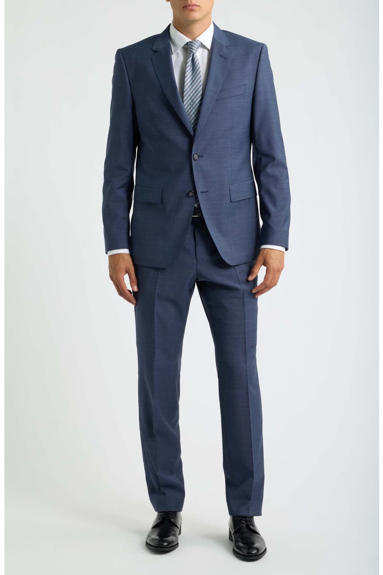 Huge Virgin Wool Suit, Main, color, OPEN BLUE