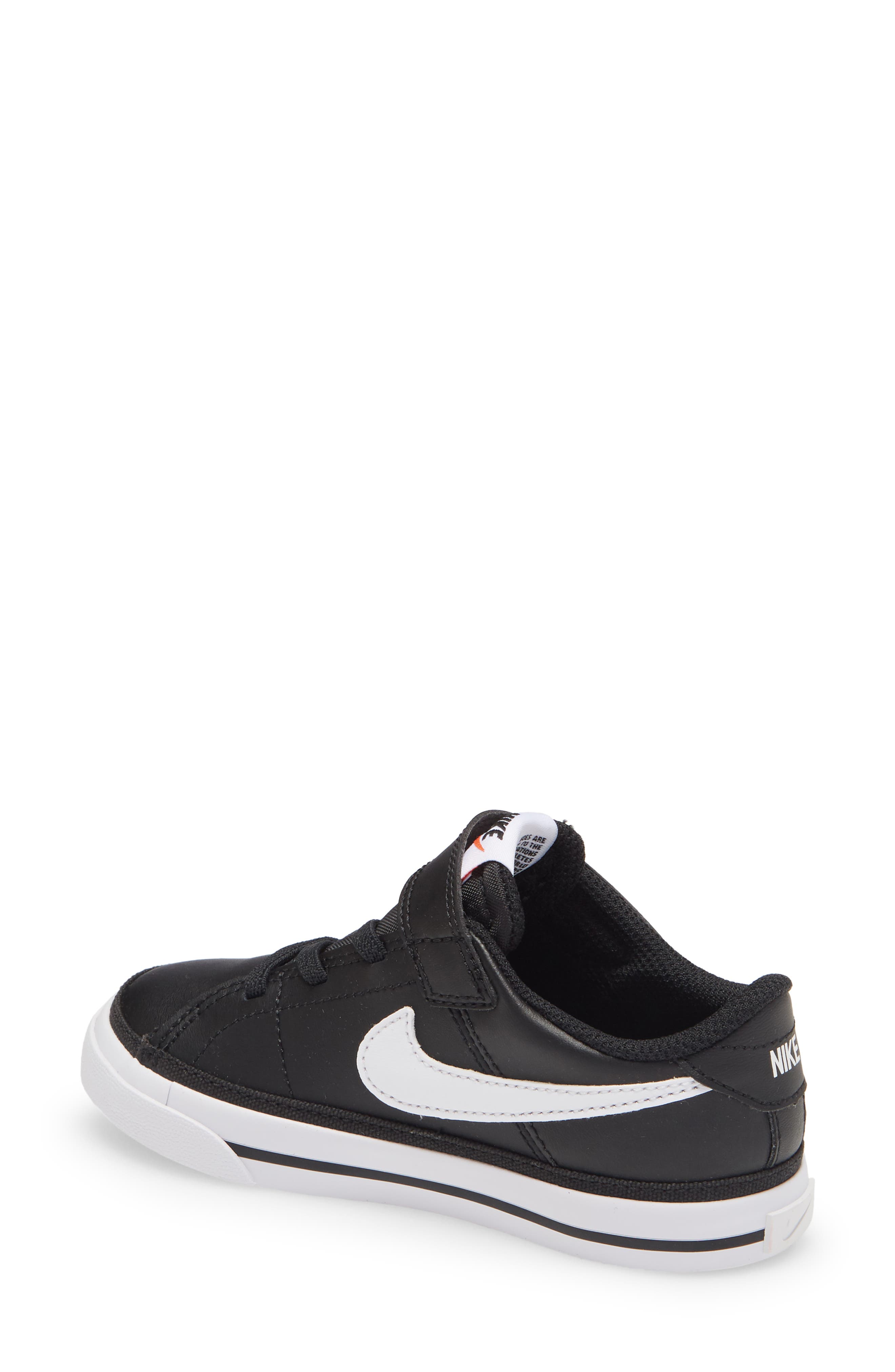 Nike Court Legacy Sneaker, Alternate, color, Black/ White/ Light Brown