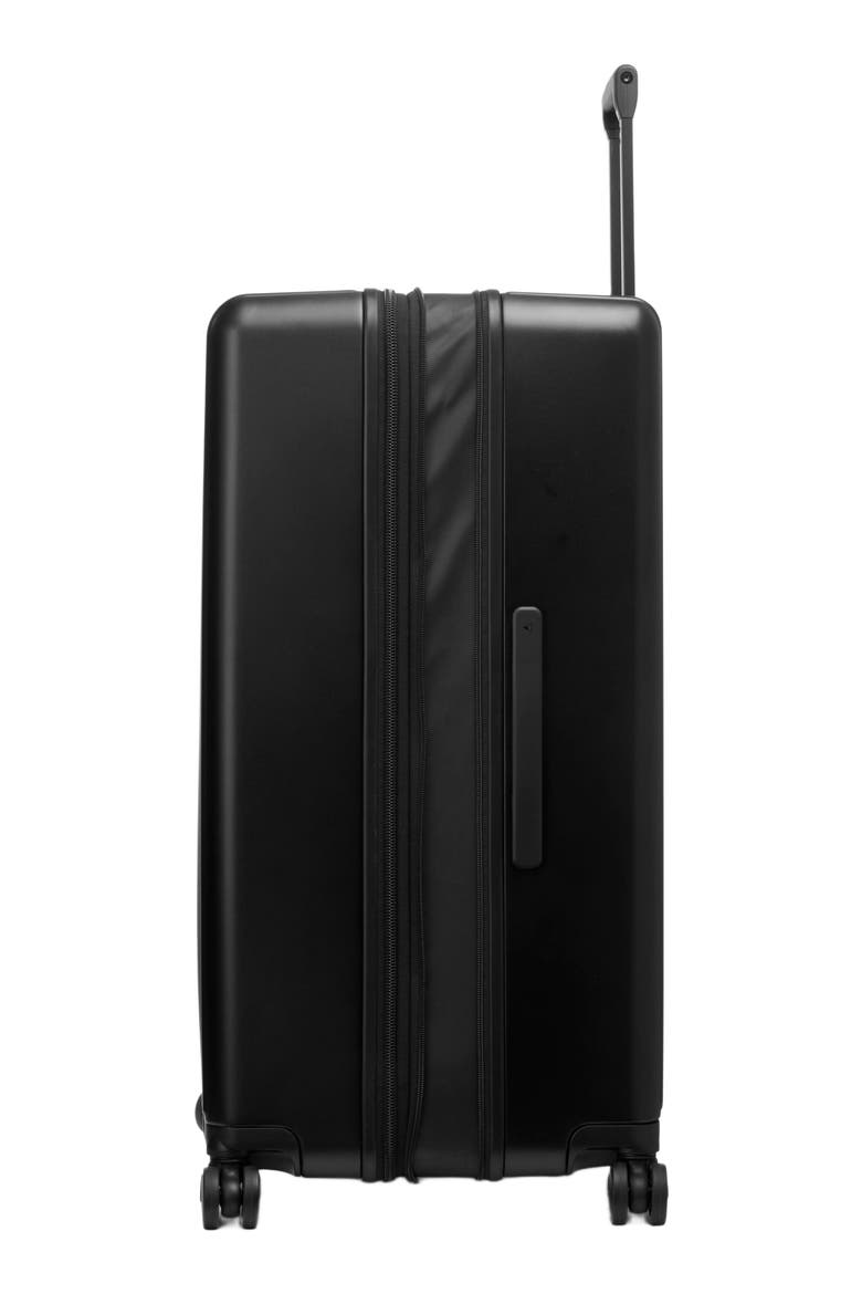 Hardside  Expandable Spinner Check-In Luggage, Alternate, color, Black