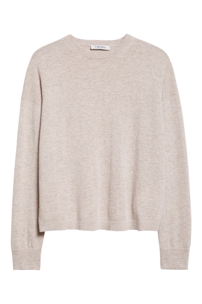 Nebbie Wool & Cashmere Sweater, Alternate, color, BEIGE