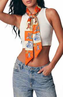 Horse Skinny Scarf