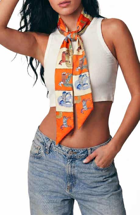 Horse Skinny Scarf