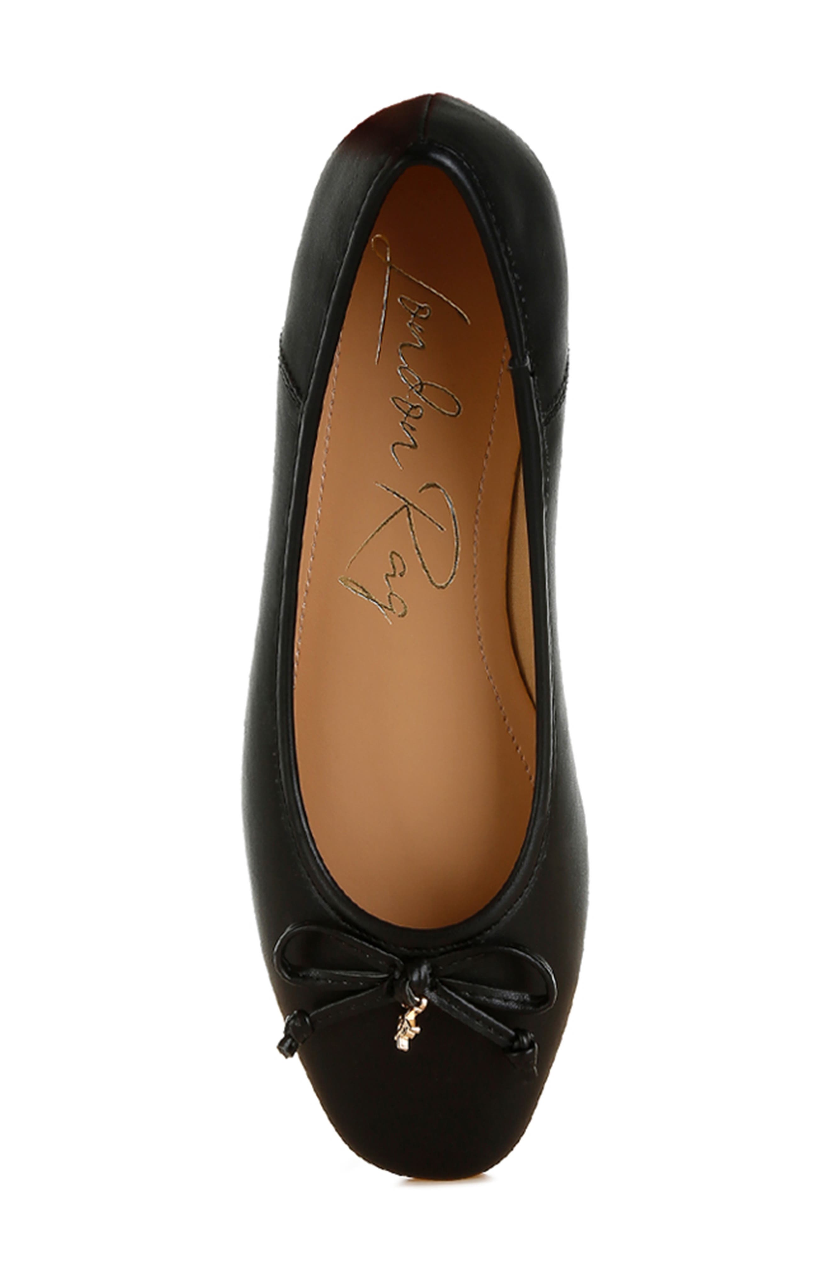 LONDON RAG Enchanted Ballet Flat, Alternate, color, Black