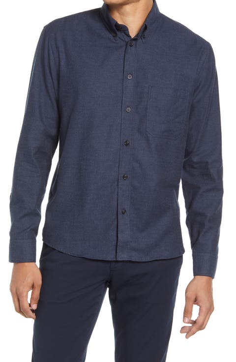 Tuscumbia Standard Fit Flannel Button-Down Shirt