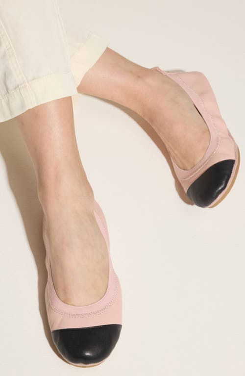 Yosi Samra Samantha Foldable Ballet Flat In Pink