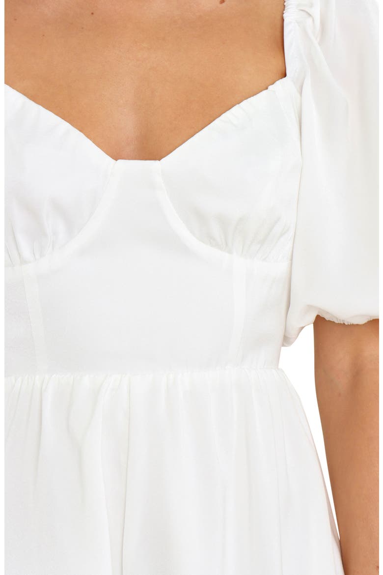 Billie Back Cutout Romper, Alternate, color, WHITE