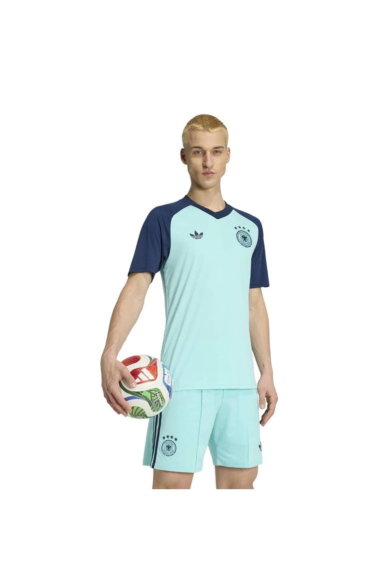 Men's adidas Turquoise Germany National Team 2026 Pre-Match Top, Main, color, Turquoise