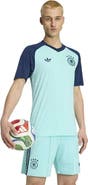 adidas Men's adidas Turquoise Germany National Team 2026 Pre-Match Top